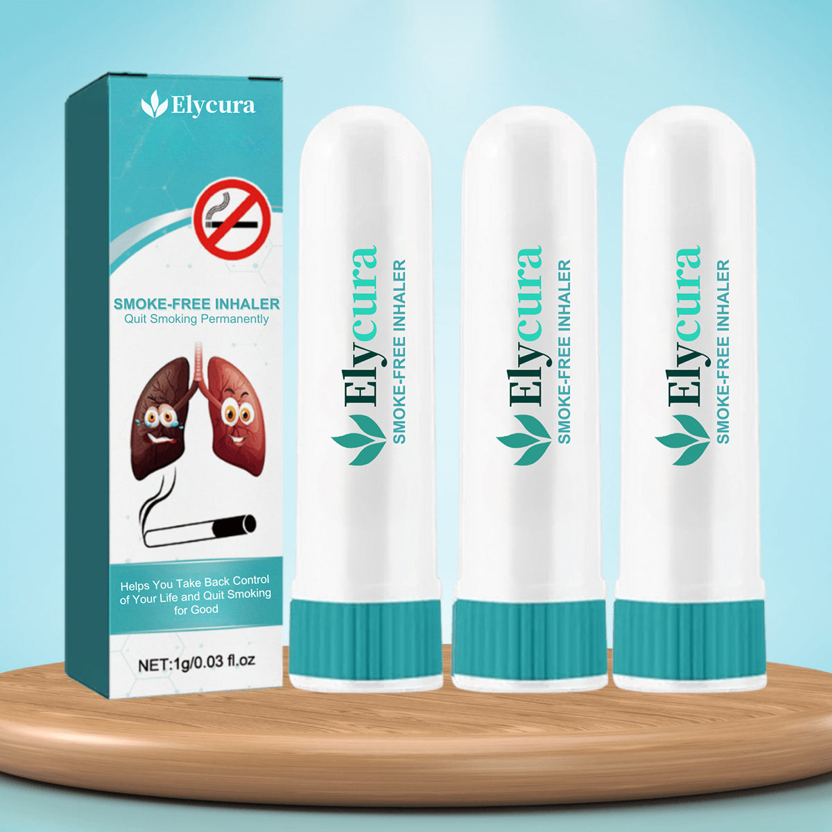Elycura™ Nicotine-Free Inhaler