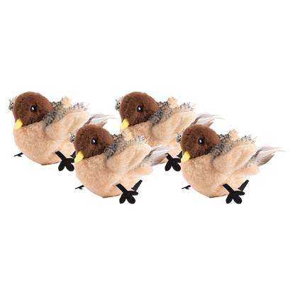 Realistic Bird Cat Toy