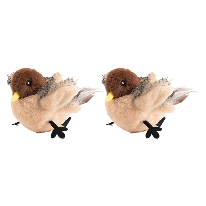 Realistic Bird Cat Toy