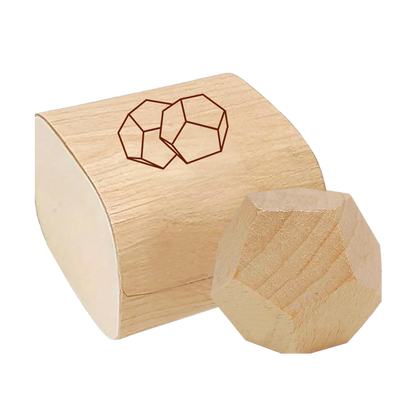 Wooden Couples Dice