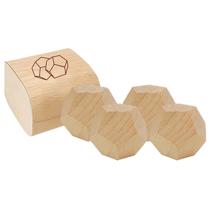 Wooden Couples Dice