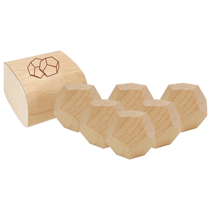 Wooden Couples Dice
