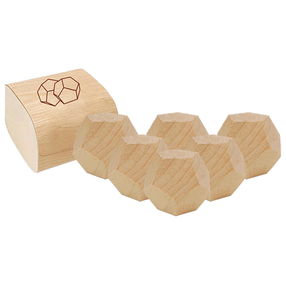 Wooden Couples Dice