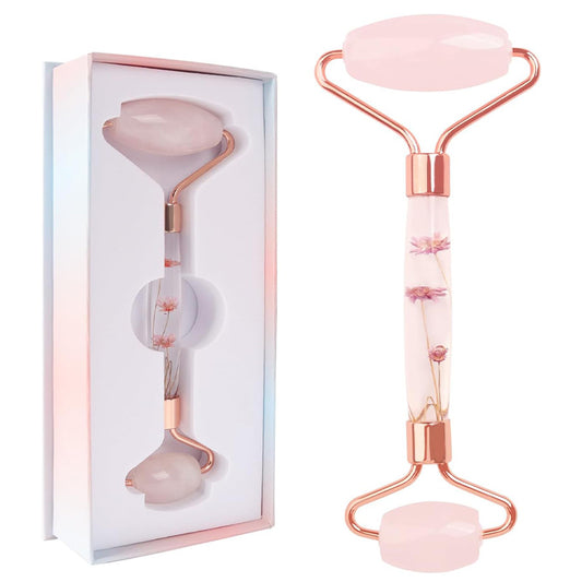 SerenoVita Rose Quartz Beauty Roller